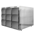 Medical Three body mortuary freezer mortuary stretcher freezer horizontal freezer